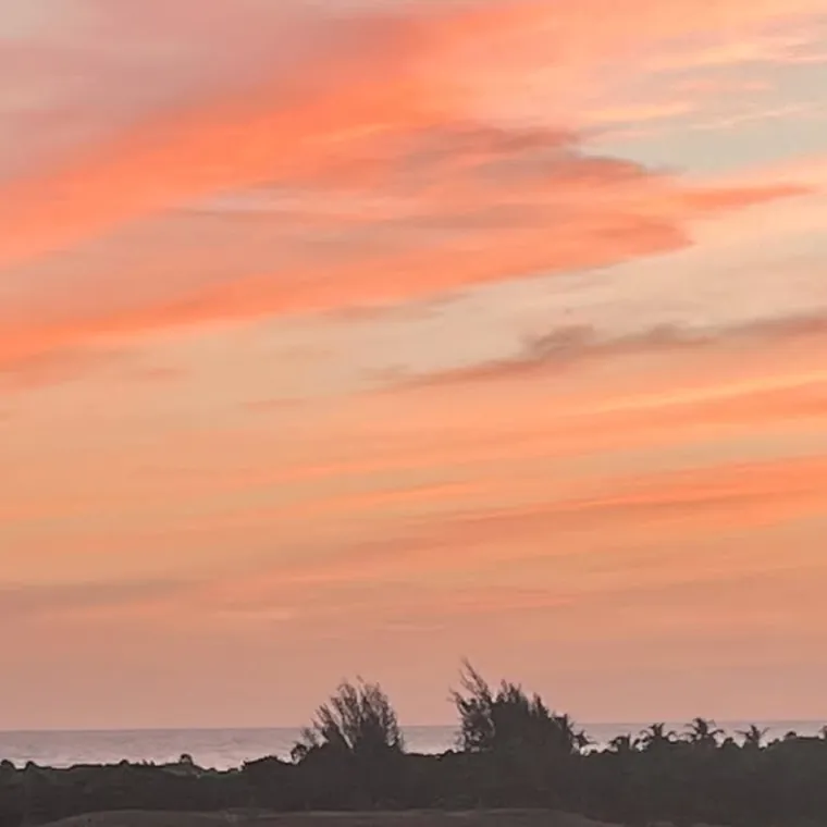 Fim de tarde no litoral